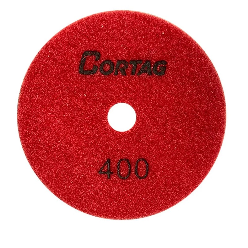 Disco Diamantado de Polimento Brilho D'Água G-400 Cortag
