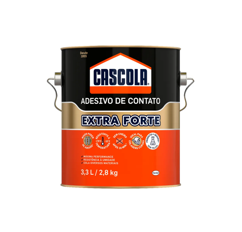 Adesivo de Contato Extra Forte sem Tuluol 2,8Kg Cascola